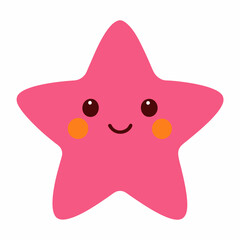 cute star isolated on white, cute star vector illustration, star vector art, star silhouette, Cartoon star vector icon, star line art,eps