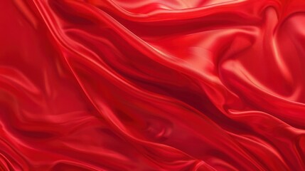 Obraz premium Abstract Red Silk Fabric Background
