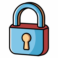 lock and key isolated on white, realistic lock vector illustration, realistic lock vector art, lock silhouette, lock vector icon, lock line art,eps