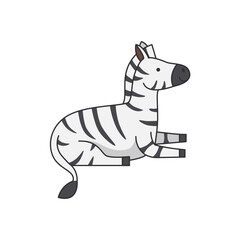 Obraz premium Zebra illustration