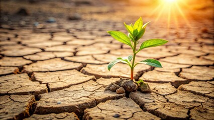 of resilient plant surviving a long drought , drought resistant, plant, survival, resilience, adaptation, nature