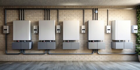 Innovative integration of home wall-mounted battery packs for sustainable energy storage , home, wall, battery