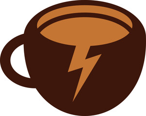 Coffee Cup Logo Element