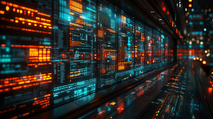 dynamic business environment with a concept of global interconnectedness, showcasing abstract graphics and elements that represent modern business challenges, innovation, and digital transformation
