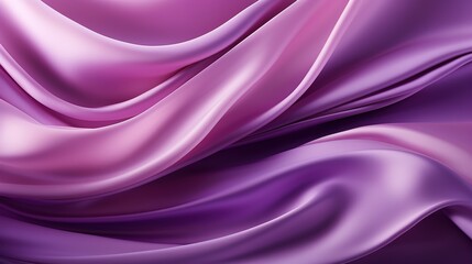Obraz premium Abstract purple fabric background with flowing lines.
