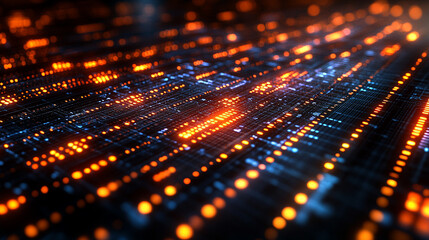 dynamic business environment with a concept of global interconnectedness, showcasing abstract graphics and elements that represent modern business challenges, innovation, and digital transformation