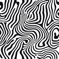 Fototapeta premium black and white seamless pattern