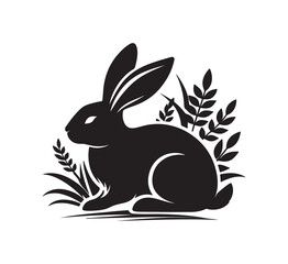 rabbit with a background