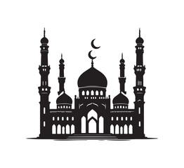 taj mahal silhouette