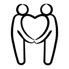 Senior Relationships Icon