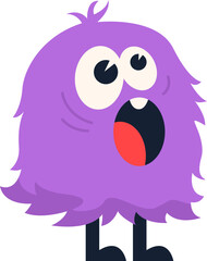 Cartoon Monster Illustration Element