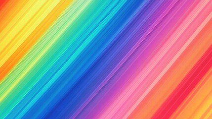 Bold and vibrant rainbow gradient background with a spectrum of bright colors, perfect for a joyful design.