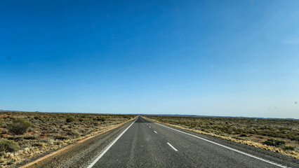 Outback Road in Northern Territory, Australia