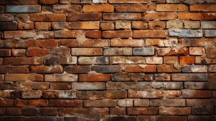Obraz premium Grunge style background texture of bricks wall 
