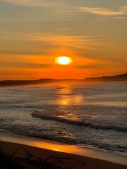 Obraz premium sunset on the beach