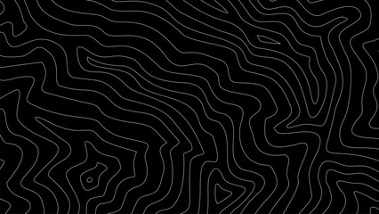 topographic contour background. contour lines background. Topographic map background. dark wavy background. Topographic map contour background.