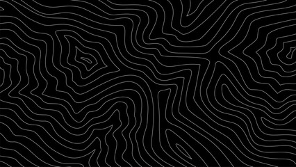 Obraz premium topographic contour background. contour lines background. Topographic map background. dark wavy background. Topographic map contour background.