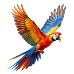 Obraz premium Flying parrot