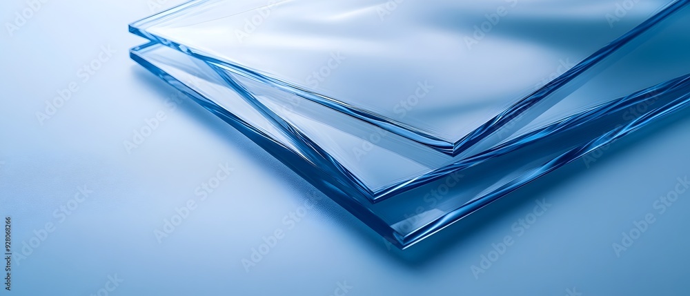 Poster durable synthetic acrylic material visualizing its use in high performance industrial and engineerin