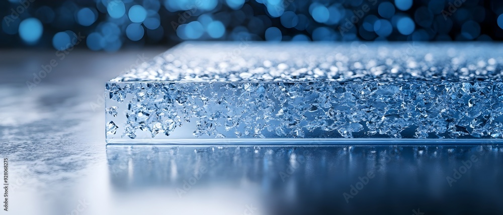 Poster durable synthetic acrylic material visualizing its use in high performance applications where streng