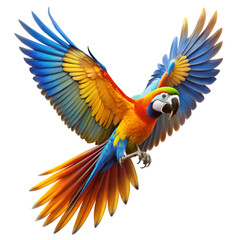 Fototapeta premium Flying parrot