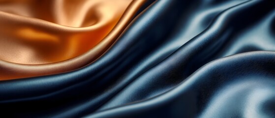 Obraz premium Synthetic fabrics with advanced chemical resistance visualized through a photography concept to showcase their ability to endure exposure to harsh environments The fluid