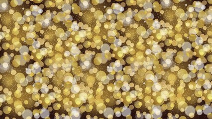 Gold Bokeh background