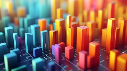 Fototapeta premium Trend Analysis of Rising Interest Expenses Reveals Increasing Borrowing Costs