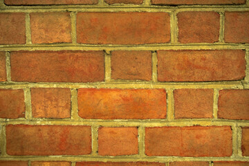 Fototapeta premium Red Brick In Morning Sun