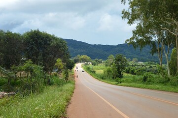 road in the mountains