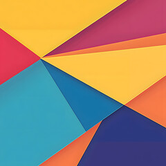 Fototapeta premium flat design abstract colorful background