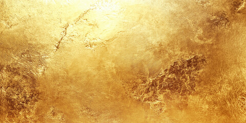 Obraz premium Golden texture background showing a rough uneven surface