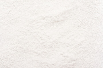White glutinous rice flour powder background is an ingredient for food, bakery and dessert