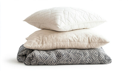 Obraz premium Adjusting any pillows or blankets for optimal comfort.