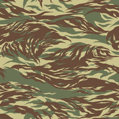 vector Brushstroke seamless camouflage pattern