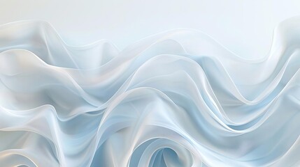 Gentle smoke tendrils, fluid curves, abstract backgrounds, delicate and mystical