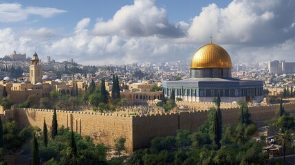 Fototapeta premium dome of the rock