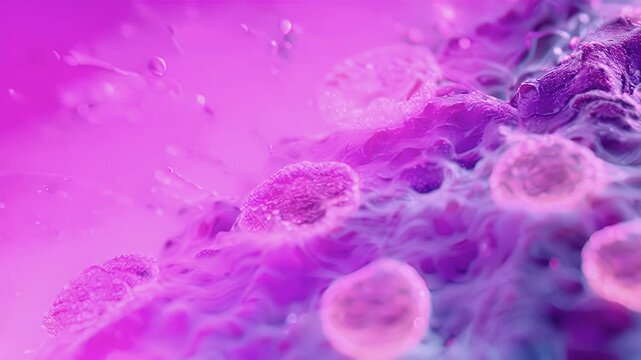 Through the use of microscopy one can observe the sweatproducing cells within eccrine glands which work in tandem to keep the body cool and comfortable.