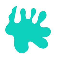 Obraz premium Green abstract shapes vector 