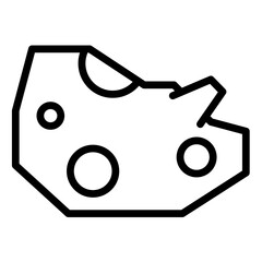 Meteorit for Space Icon