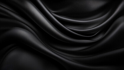 Black background smooth silk wavy header