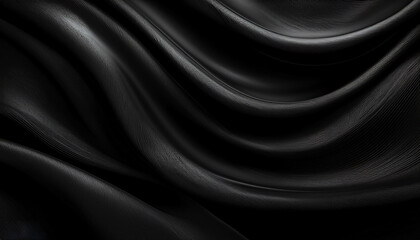 Black background smooth silk wavy header