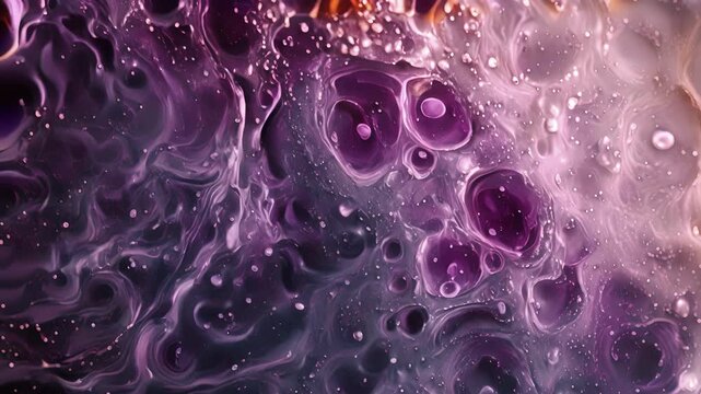 In this microscopic image a group of melanocytes can be observed in the basal layer of the epidermis actively producing melanin granules.