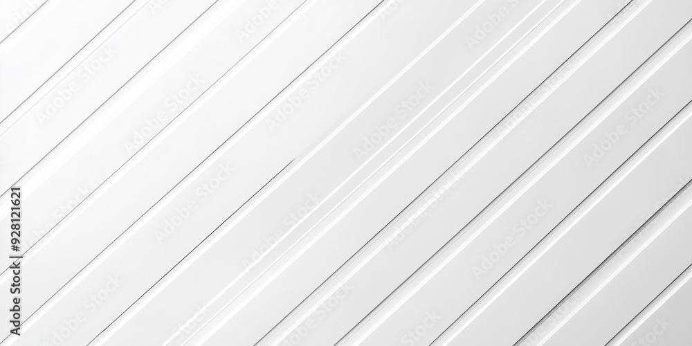 Poster White diagonal lines forming a striped pattern background