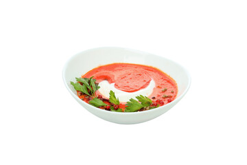 PNG, Tomato soup, isolated on white background
