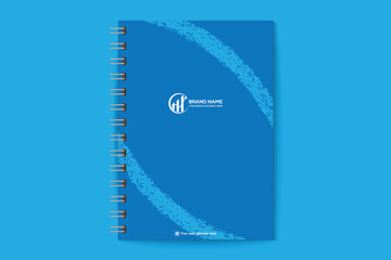 Obraz premium modern creative notebook cover template