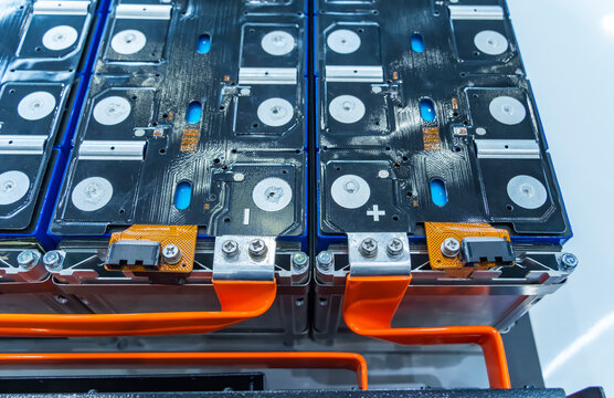 Electric vehicle lithium NMC battery for EV car energy storage. Lithium-ion cell pack or High voltage electric vehicle batteries.