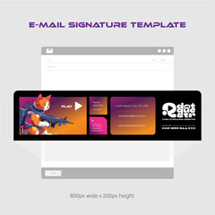 E-mail Signature Templates - Dotquestr quest on video streaming website templates - Webelemento Quick Execution Business Templates