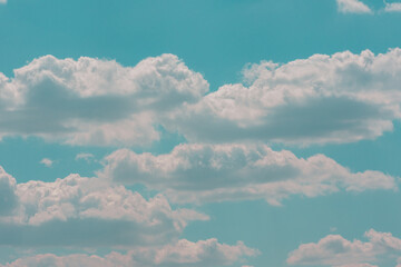 blue sky with clouds