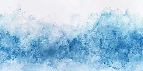 Fototapeta premium Abstract Watercolor Background with Blue Hues